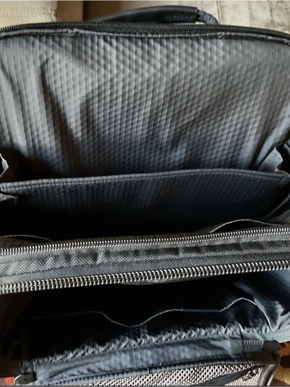TUMI Alpha Bravo Tyndall Black Utility Carry Backpack Nylon Reg $650